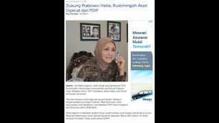 Rustriningsih Merapat, Tim Prabowo Yakin Pundi Suara Bakal Bertambah 