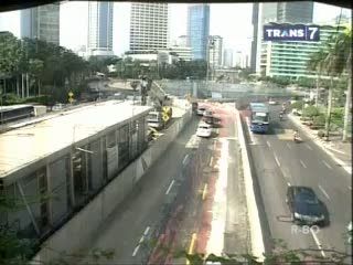 Pembangunan MRT, Rekayasa Lalin Dilakukan di Jl MH Thamrin