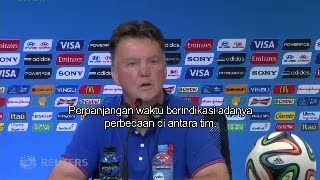 Lawan Kosta Rika, Van Gaal: Perbedaan Tiap Tim Sangat Kecil