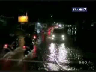 Banjir Ciledug Mulai Surut