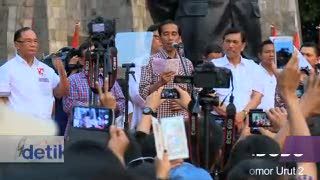 Jokowi Sebut Prabowo-Hatta Negarawan