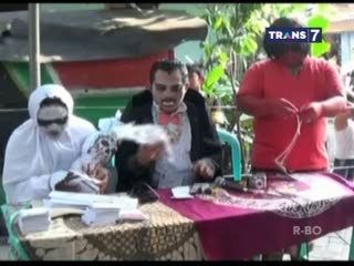 TPS Horor, Perugas Berdandan Ala Hantu