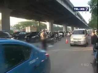 Tewas Tertabrak Saat Antar Sekolah