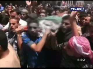 Pemakaman Korban Serangan Udara Israel