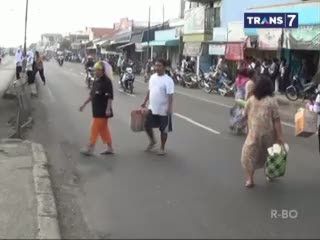 Pasar Tumpah dan Perbaikan Jalan jadi Titir Rawan Macet Arus Mudik