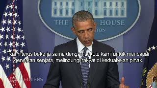 Obama Upayakan Gencatan Senjata antara Israel dan Hamas