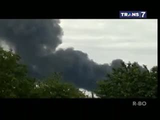 MH-17 Meledak Ditembak Rudal di Udara