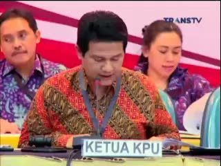 KPU Tetapkan Jokowi-JK Pemenang Pilpres 2014