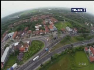 Pantauan Arus Lalu Lintas Jalur Indramayu-Cirebon dari Udara