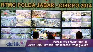 Puncak Arus Mudik Hari Ini, Jawa Barat Tambah Personel dan Pasang CCTV