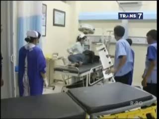 Pemudik Terluka Parah Ditusuk Perampok