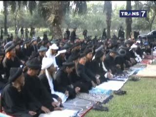 Jamaah An Nazir dan Tarekat Naqsabandiyah Berlebaran Hari Ini