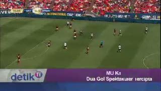 MU Kalahkan Roma, Dua Gol Spektakuler Tercipta