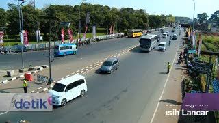 Arus Balik di Cikampek Pagi Ini Masih Lancar