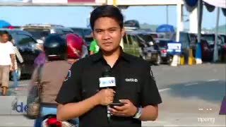 Antrian Pemudik di Pelabuhan Bakauheni