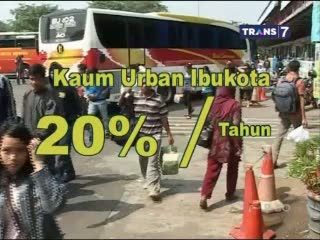 Libur Lebaran Usai, Pendatang Baru Mulai Tiba di Jakarta