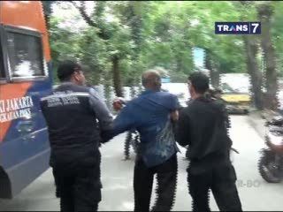 Puluhan Gepeng Terjaring Razia Pemkot Jakarta 