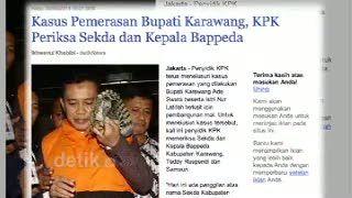 Sekda Kabupaten Karawang Diperiksa KPK