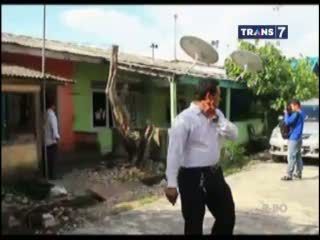 Rumah Keluarga Pelaku Pembunuhan dan Mutilasi di Riau Sepi dan Terkunci