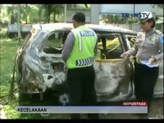 Polisi Temukan Pengemudi yang Menyebabkan 3 Kendaraan Terbakar