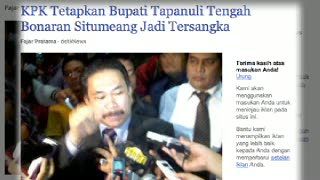 Jerat Korupsi Akil Mochtar Masih Makan Korban, Saatnya Bupati Tapteng jadi Tersangka