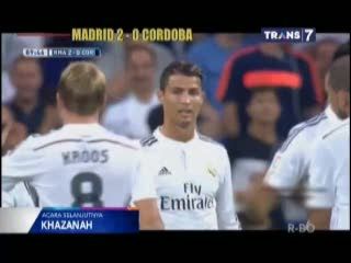 Madrid Menang 2-0 atas Cordoba 