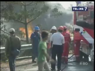 Pipa Pertamina di Subang Meledak