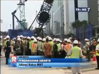 Bertemu Mantan PM Jepang, Jokowi Bahas MRT