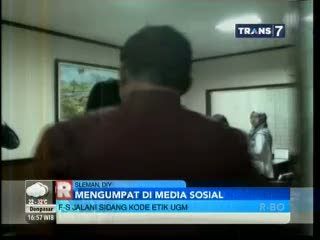 Florence Jalani Sidang Kode Etik