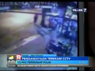 Penganiayaan Terekam CCTV Minimarket