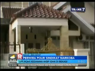 Kediaman AKBP Idha di Bekasi Terlacak