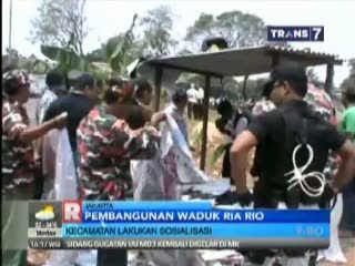 Belasan Preman yang Menghalangi Waduk Ria Rio Ditangkap Polisi