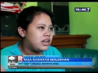 Bayi Sakit Dikunci Ayahnya hingga Tewas