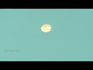 Tiga Orang Astronot Rusia dan Amerika Kembali ke Bumi