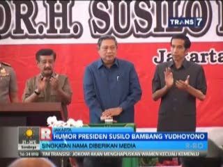 SBY Apresiasi Pemberian Singkatan Nama yang Diberikan Media