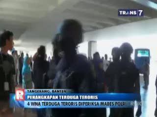 4 WNA Terduga Teroris Diperiksa Mabes Polri