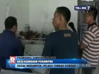 Gagal Merampok, Pelaku Tembak Korban
