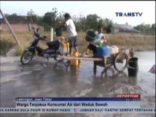 Kemarau Berkepanjangan, 4 Kecamatan di Lamongan Kesusahan Air Bersih
