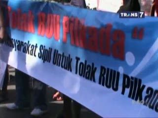Penolakan Masyarakat Terkait RUU Pilkada Oleh DPRD Semakin Besar