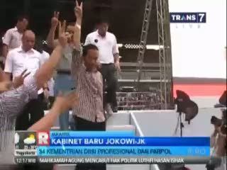 Postur Kabinet Jokowi-JK Tetap Gendut dan Politisi