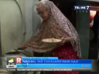Penjual Mie Cakalang Naik Haji