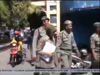 PNS Satpol PP Juga Terjaring Razia Gabungan