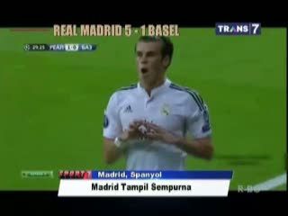 Main di Kandang, Madrid Gulung Basel 5-1