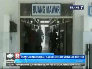 Demi Selingkuhan, Kakek Nekat Curi Motor