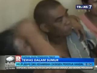 Penggali Sumur Tewas Kelelahan 
