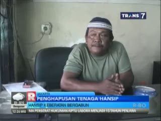 Hansip Tolak Penghapusan