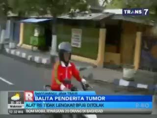 BPJS Ditolak, Balita Tumor Mata Mengkhawatirkan