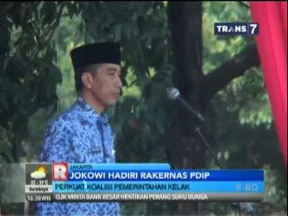 Jokowi Hadiri Rakernas, Ahok ke Korsel