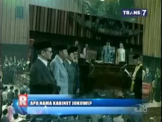 Apa Nama Kabinet Jokowi Kelak?