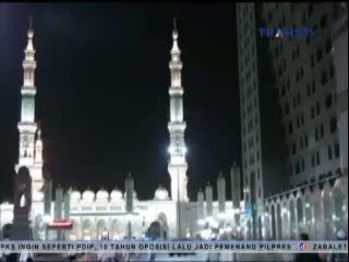 Jamaah Haji Berbondong-bondong ke Masjid Nabawi